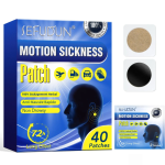 SEFUDUN – patchs Anti-mal de mer 100% naturels, patchs de soulagement du mal de mer pour avion de croisière, Train et Bus
